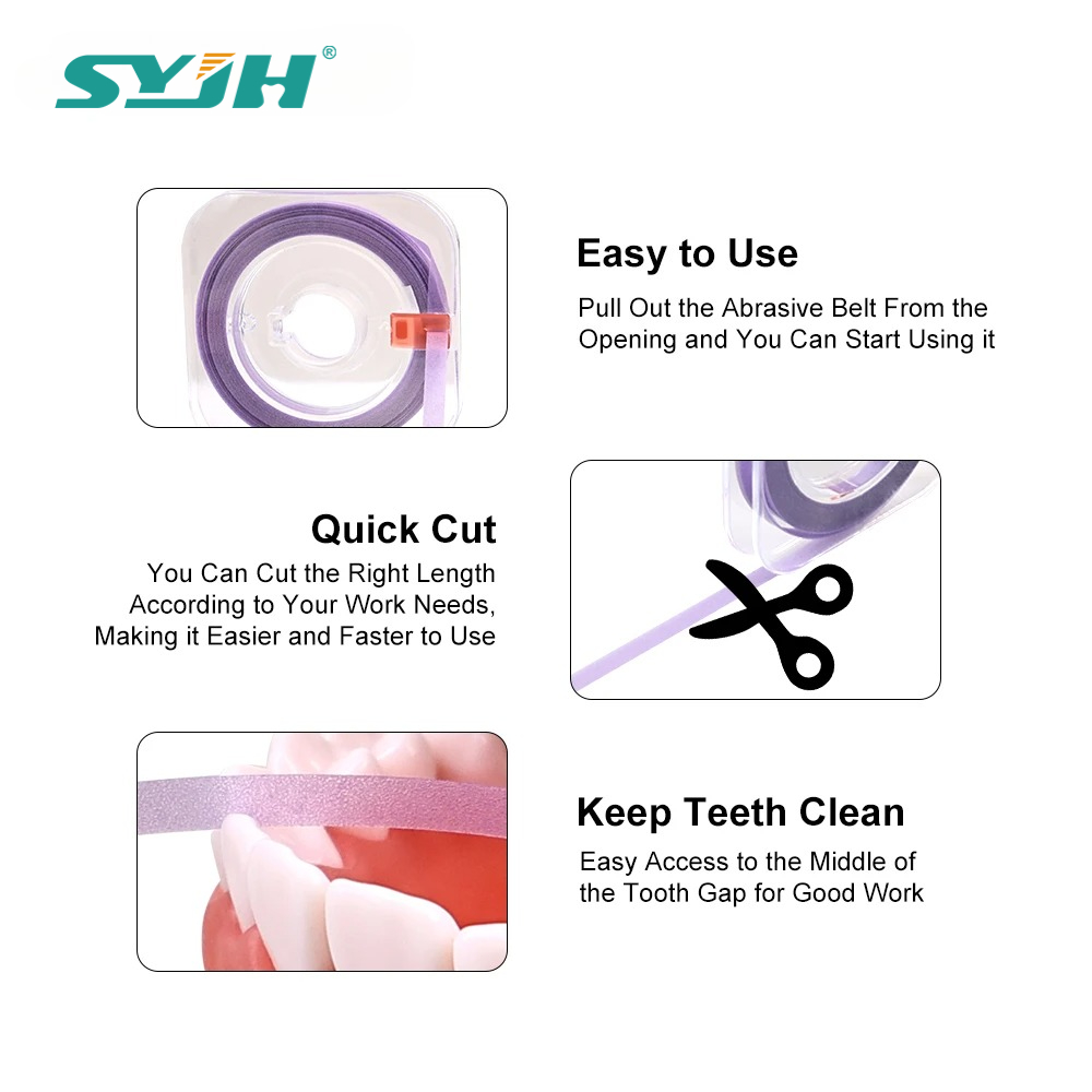 Dental Polishing Strip Roll Te - Teeth Whitening Kit recension och pris