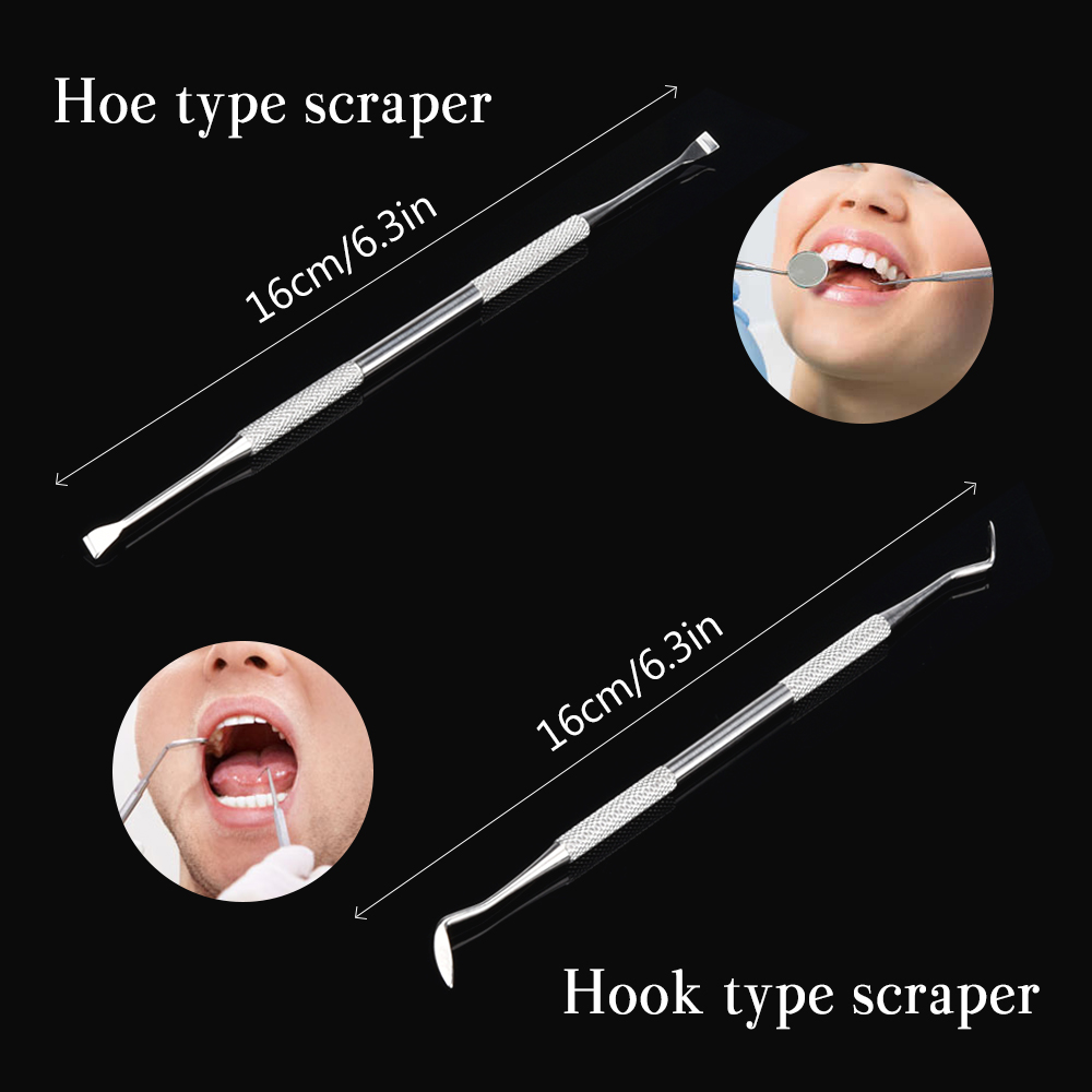 4Pcs Set Tartar Scraper Scaler - Teeth Whitening Mouthwash recension och pris