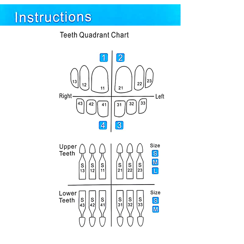 Autoclavable Dental Veneer Mou - Teeth Whitening Moulds recension och pris